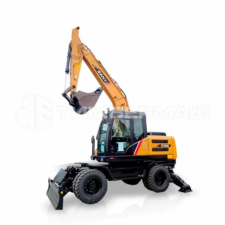 Колесный экскаватор SANY SY165W Колесный экскаватор SANY SY165W