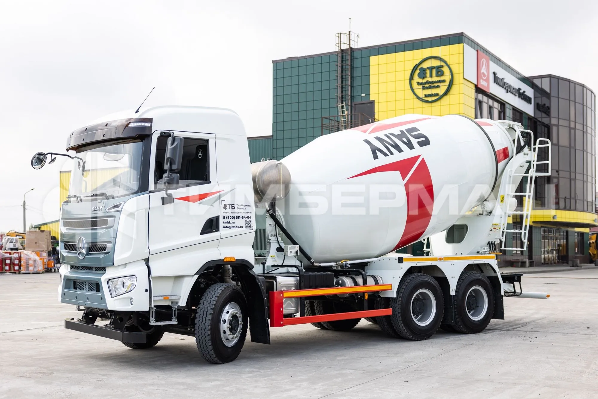 Автобетоносмеситель SANY SY310C-6W(V) фото 3