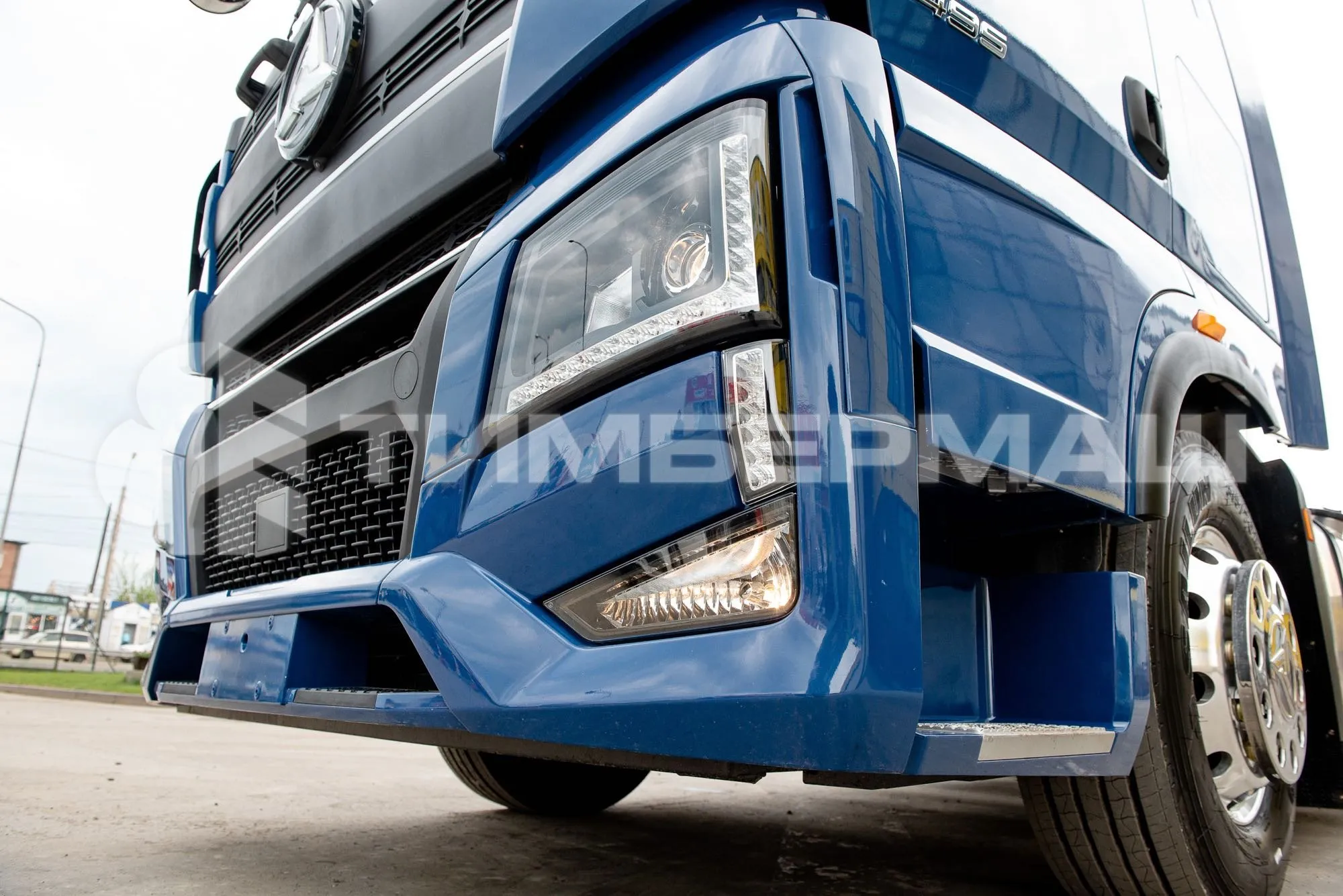 Седельный тягач SANY S490 синий фото 5