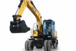 Колесный экскаватор SANY SY155W фото 2